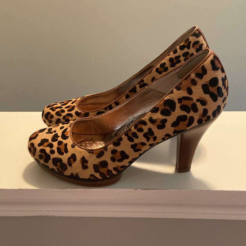 Hot Pair of Leopard Print Broadway Pumps by Sofft